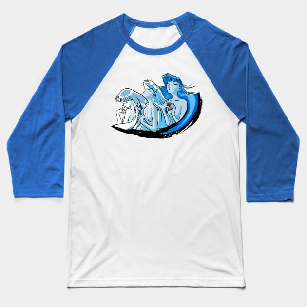 Umi Ryuuzaki Baseball T-Shirt by FallingStar